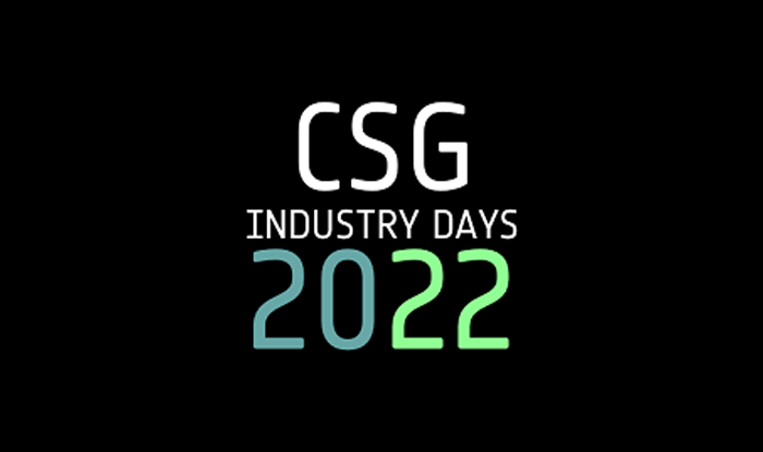 Vignette CSG Industry Days 2022