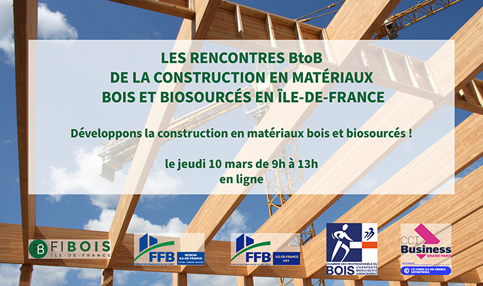 Vignette Les rencontres BtoB de la construction bois-biosourcés en Île-de-France